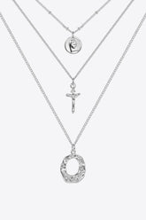 3-Piece 18K Gold-Plated Pendant Necklace - Shah S. Sahota